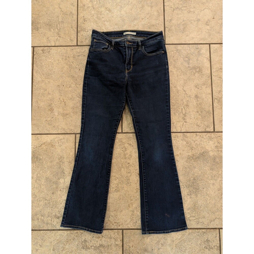 Levi's 725 High Rise Bootcut Women's Jeans W29 L30 Dark Wash 18759-0050